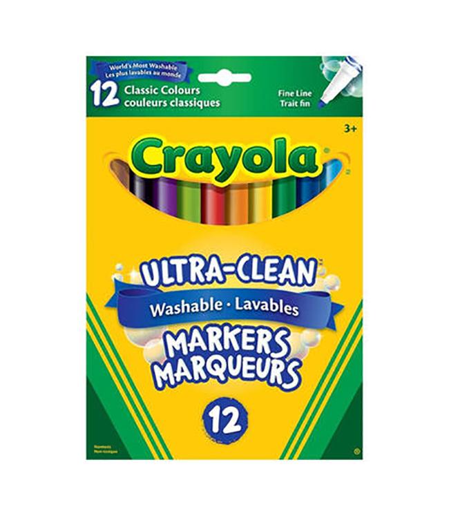 MARKERS CRAYOLA FINE12PK