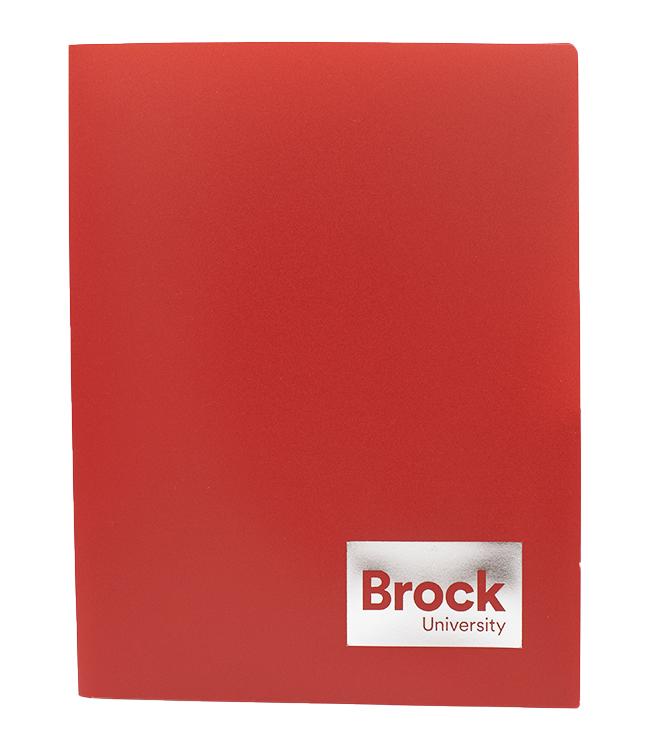 PORTFOLIO BROCK RED