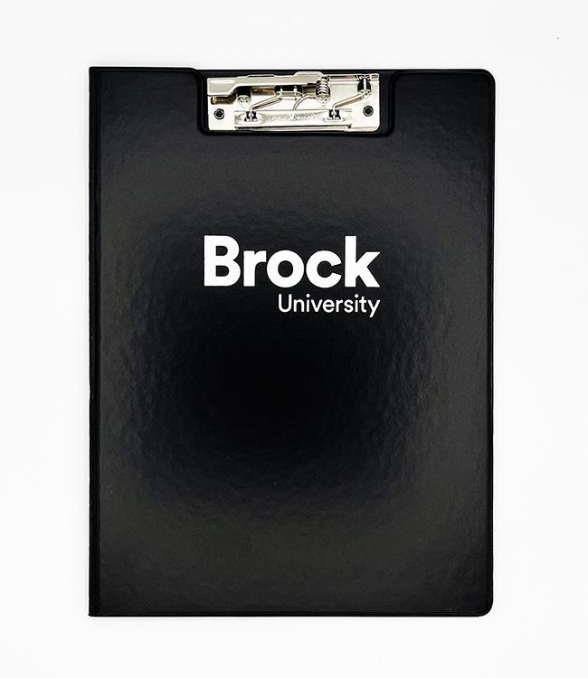 CLIPBOARD BROCK  BLACK WI