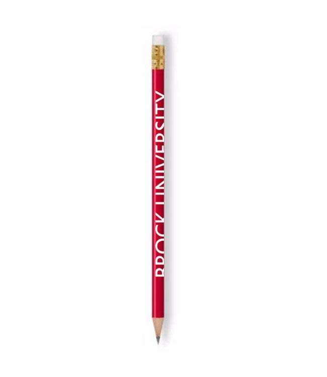 PENCIL BROCK UNIV RED