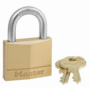 LOCK MASTER LOCK BRASS