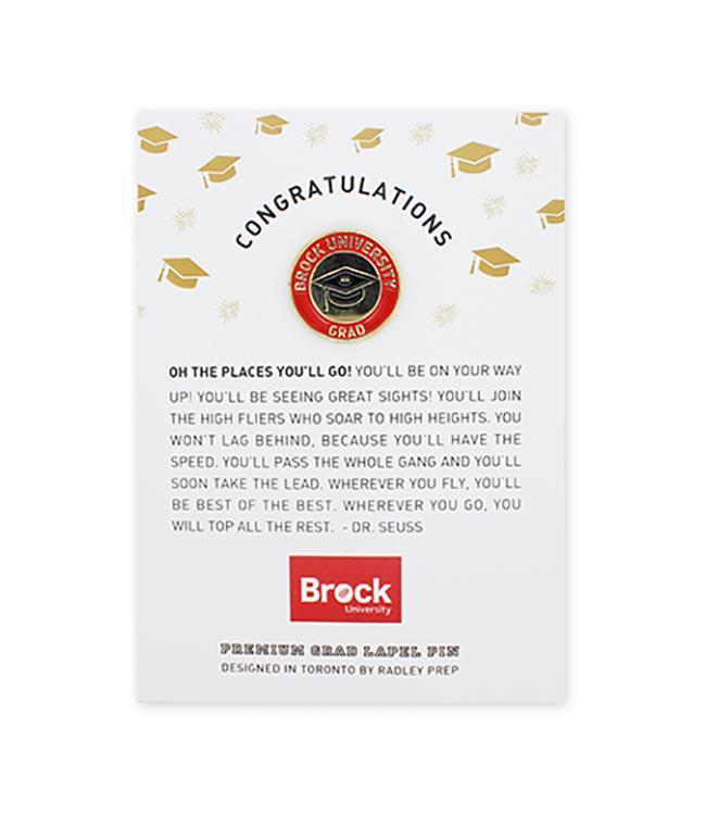 BROCK GRAD LAPEL PIN