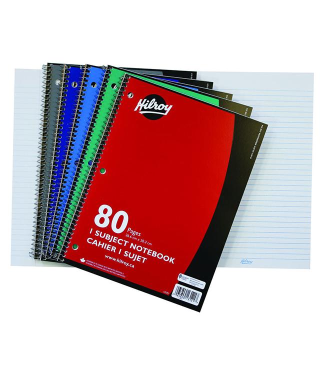 NOTEBOOK 80 PG SPIRAL