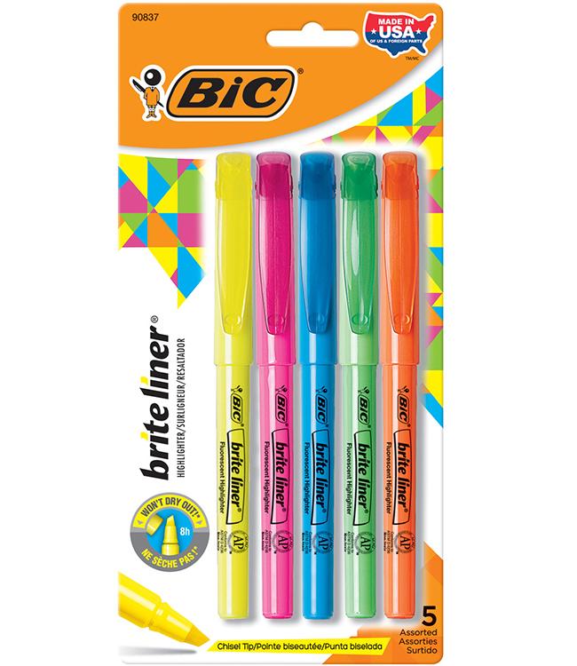 HIGHLIGHTER BRITELINR 5PK