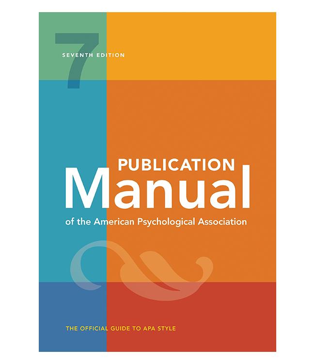 APA MANUAL 7E