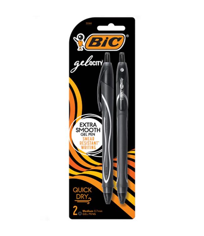 PEN GELOCITY BLACK 2/PK